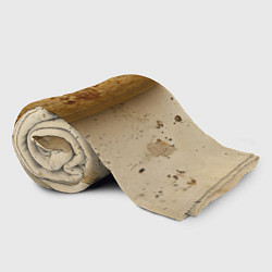 Плед флисовый Бежевая боксерская груша, цвет: 3D-велсофт — фото 2