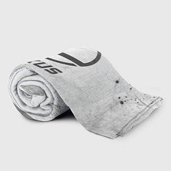 Плед флисовый Lexus - white gradient, цвет: 3D-велсофт — фото 2