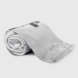 Плед флисовый Tokio Hotel - white gradient, цвет: 3D-велсофт — фото 2