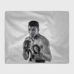 Плед флисовый Young Muhammad Ali, цвет: 3D-велсофт