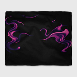 Плед флисовый Color pink abstraction, цвет: 3D-велсофт