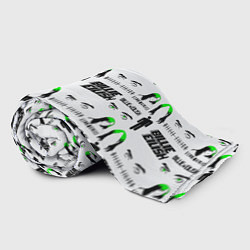 Плед флисовый Billie Eilish singer, цвет: 3D-велсофт — фото 2