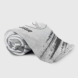 Плед флисовый Jaguar - white gradient, цвет: 3D-велсофт — фото 2