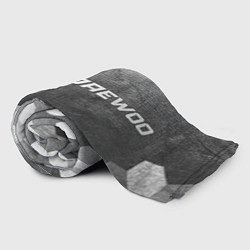 Плед флисовый Daewoo - grey gradient по-горизонтали, цвет: 3D-велсофт — фото 2