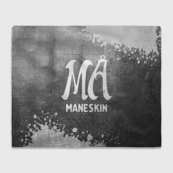 Плед флисовый Maneskin - grey gradient, цвет: 3D-велсофт