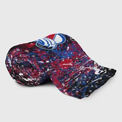 Плед флисовый Colorado Avalanche NHL black, цвет: 3D-велсофт — фото 2