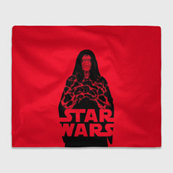 Плед флисовый Star wars - Darth Sidious, цвет: 3D-велсофт