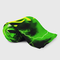 Плед флисовый Doom шторм кислотное лого, цвет: 3D-велсофт — фото 2