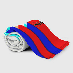 Плед флисовый Doom geometry cyber sport, цвет: 3D-велсофт — фото 2