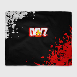 Плед флисовый Dayz x stalker, цвет: 3D-велсофт