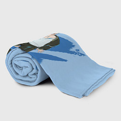 Плед флисовый Харука Сакура - Ветролом, цвет: 3D-велсофт — фото 2