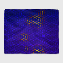 Плед флисовый Оптическая броня железного человека, цвет: 3D-велсофт