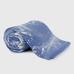 Плед флисовый Снежки попали в тебя, цвет: 3D-велсофт — фото 2