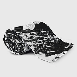 Плед флисовый Реал Мадрид краски текстура, цвет: 3D-велсофт — фото 2