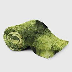 Плед флисовый Брокколи, цвет: 3D-велсофт — фото 2