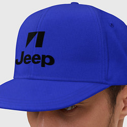 Кепка-снепбек Jeep logo, цвет: синий