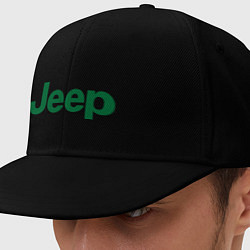 Кепка-снепбек Logo Jeep, цвет: черный