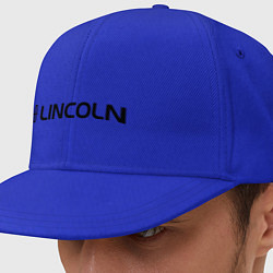 Кепка-снепбек Lincoln, цвет: синий