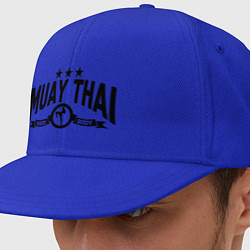 Кепка-снепбек Muay thai boxing цвета синий — фото 1