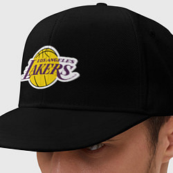Кепка-снепбек LA Lakers, цвет: черный