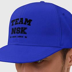 Кепка-снепбек Team NSK est. 1893, цвет: синий