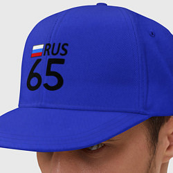 Кепка-снепбек RUS 65, цвет: синий