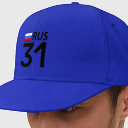 Кепка-снепбек RUS 31, цвет: синий