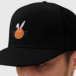Кепка-снепбек Basketball Bunny, цвет: черный