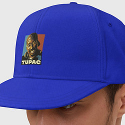 Кепка-снепбек Tupac - All Eyez On me, цвет: синий