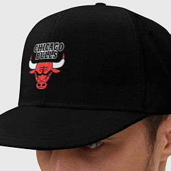 Кепка-снепбек Chicago Bulls, цвет: черный