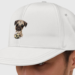 Кепка снепбек Футбол - Мопс