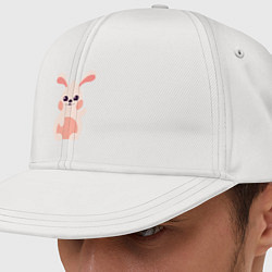 Кепка снепбек Pink Bunny