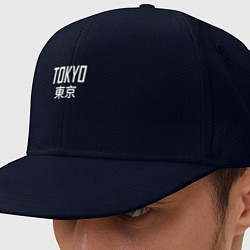 Кепка-снепбек Japan - Tokyo, цвет: тёмно-синий