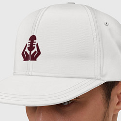 Кепка-снепбек Радио Новая Песня логотип, цвет: белый