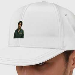 Кепка-снепбек Грустный игрок 456, цвет: белый