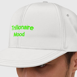 Кепка-снепбек Trillionaire Mood, цвет: белый