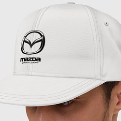 Кепка-снепбек Mazda Zoom-Zoom, цвет: белый