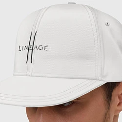 Кепка-снепбек Lineage logo, цвет: белый