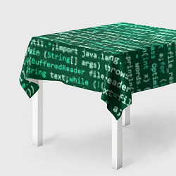 Скатерть для стола Программирование 8, цвет: 3D-принт — фото 2