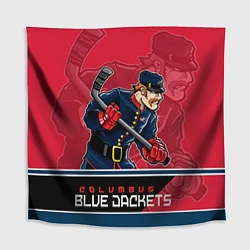 Скатерть для стола Columbus Blue Jackets, цвет: 3D-принт