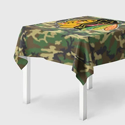 Скатерть для стола Blackhawks Camouflage, цвет: 3D-принт — фото 2