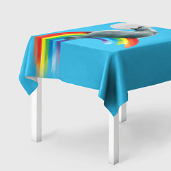 Скатерть для стола Полярный мишка, цвет: 3D-принт — фото 2