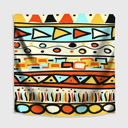 Скатерть для стола Узор Африки, цвет: 3D-принт