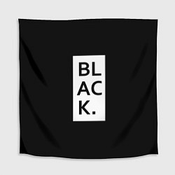 Скатерть для стола Black, цвет: 3D-принт