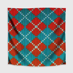 Скатерть для стола Knitting pattern, цвет: 3D-принт