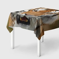 Скатерть для стола Рык тигра, цвет: 3D-принт — фото 2