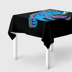 Скатерть для стола Космокот 1, цвет: 3D-принт — фото 2