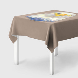 Скатерть для стола Геометрический орел, цвет: 3D-принт — фото 2