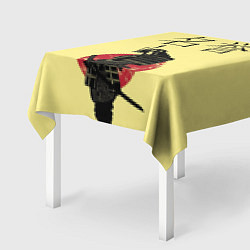 Скатерть для стола Японский самурай (честь), цвет: 3D-принт — фото 2