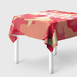 Скатерть для стола HYPE Оранжевый Камуфляж, цвет: 3D-принт — фото 2